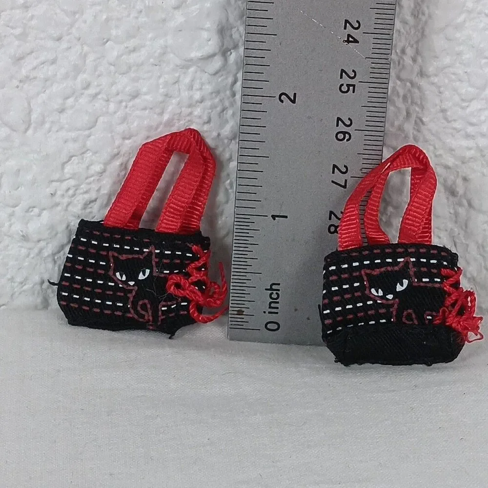 NITA Doll Black Cat Purse Original Bratz Babyz The Movie Twiins Hair Flair HTF